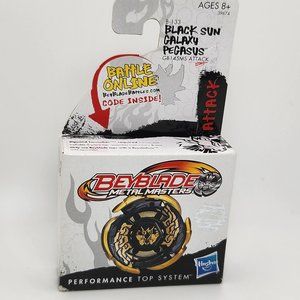 New hasbro Beyblade Metal Fight - Galaxy Pegasus 2 GB145MS Black Sun Galaxy